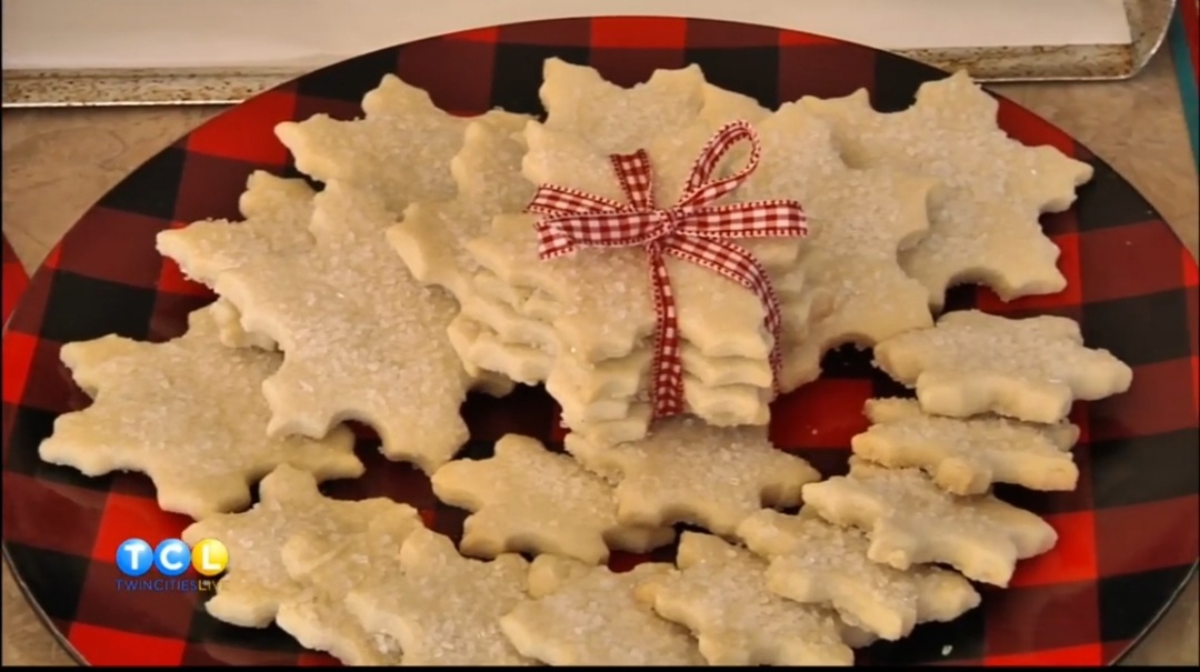 Twin Cities Live - Almond Shortbread Snowflakes Intro Photo